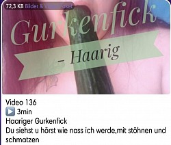 foodporn gurke stöhnen schmatzen