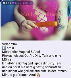 anal dirty talk stöhnen möhre foodporn