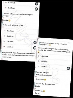 feedback snapchat haarig