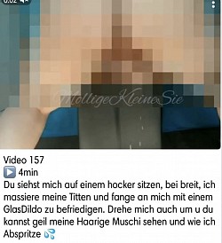 abspritzen glasdildo haarig titten