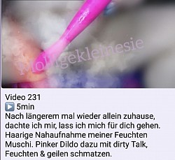 dirty talk schmatzen dildo mollig haarig