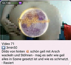 dildo stöhnen schmatzen rasiert