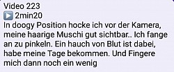 periode doogy fingern 2min