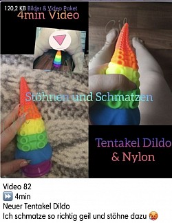 tentakel nylon stöhnen schmatzen 4min