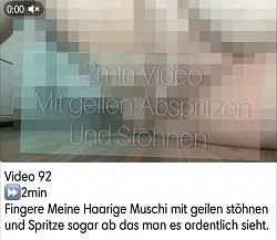 haarig fingern abspritzen