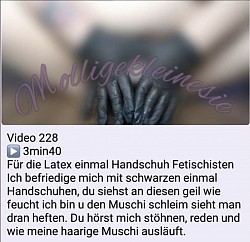 latex muschi schleim haarig