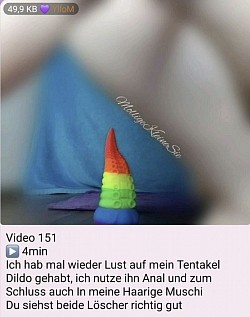 anal muschi haarig tentakel dildo