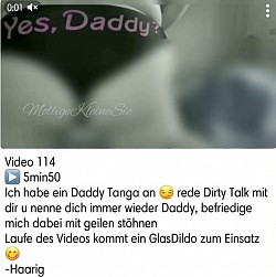daddy,haarig,dirty talk,befriedigen,dildo,stöhnen