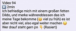 leicht blutig